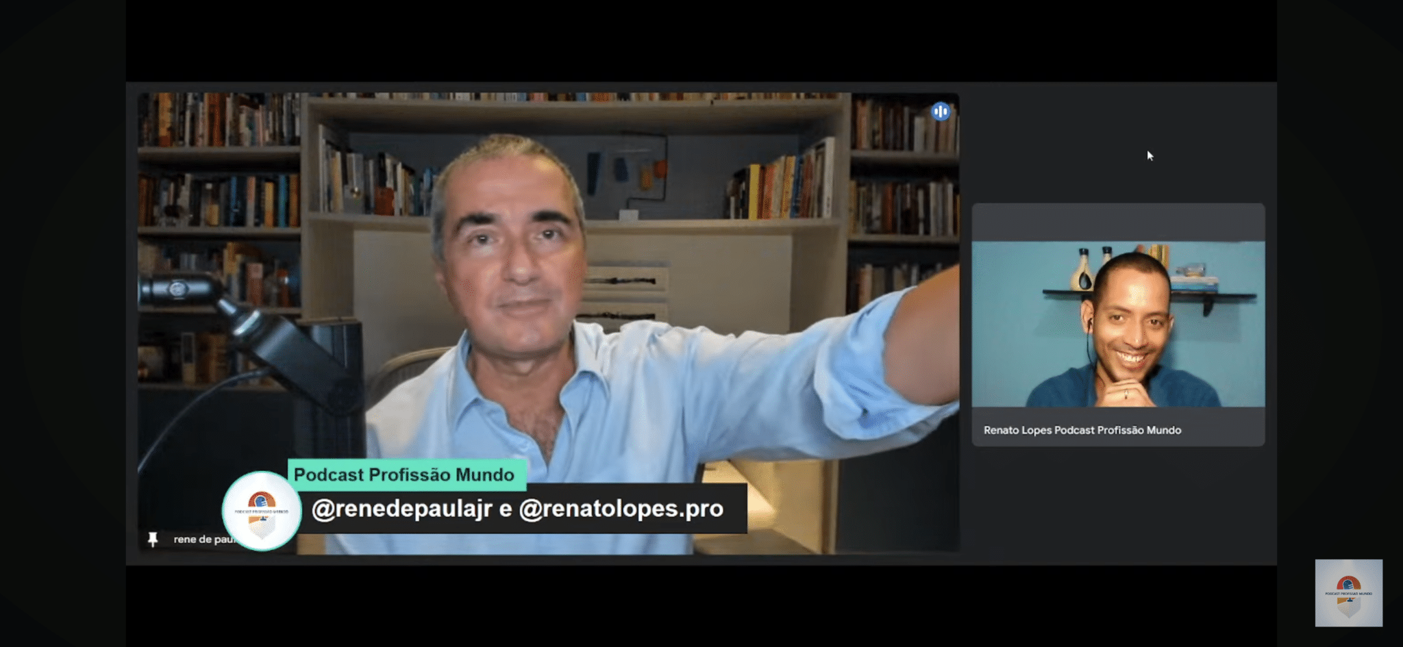 RENÉ DE PAULA JR - CONTEÚDO COM PROPÓSITO (SÃO PAULO - BRASIL) - PROFISSÃO MUNDO https://www.youtube.com/live/urfY1ruZ8Xc?si=P2OigvyM1l7KkRhP